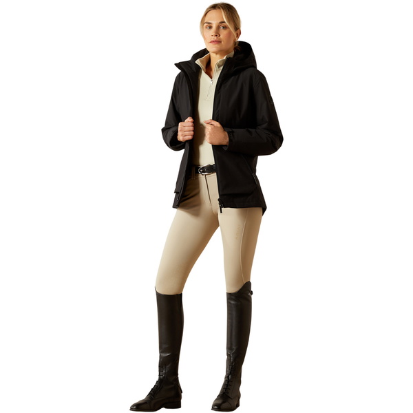 2025 Ariat Womens Outer Banks Waterproof Jacket 10062479 - Black